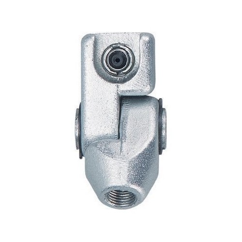 Button-head coupler hinged