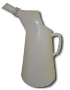 034-264 Schenkkan 5000 ml kunststof wit