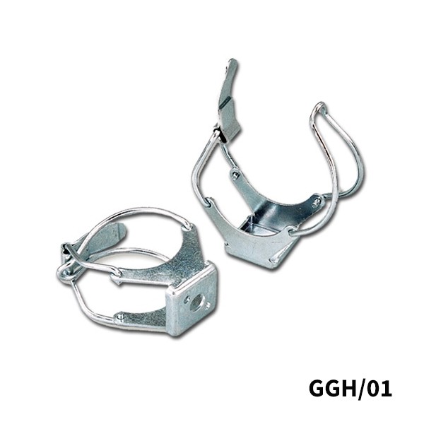 GGH/01 Vetspuit houder / beugel staal verzinkt Ø 57mm