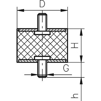 Trillingsdemper type-A detail 2