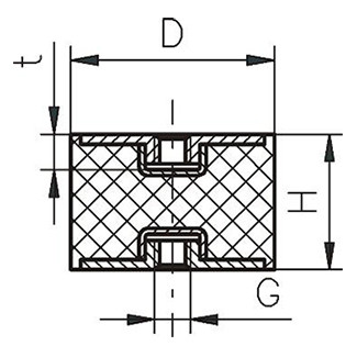 Trillingsdemper type-C detail 2