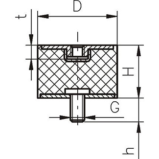 Trillingsdemper type-B detail 2