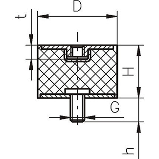 Vibration damper Type-B detail 2