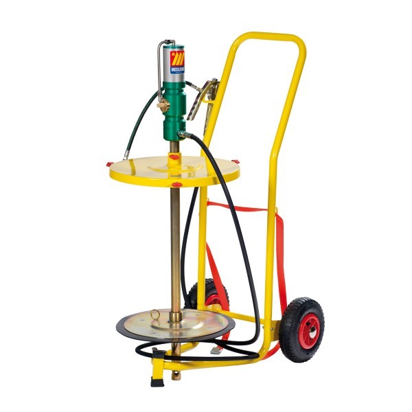 Pneumatic grease pump on cart 50/60Kg