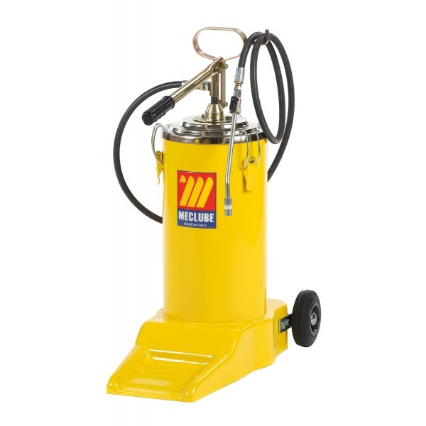 Manual grease pump with tank 1142