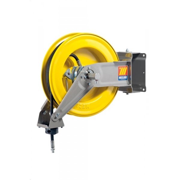 Hose reel for grease.