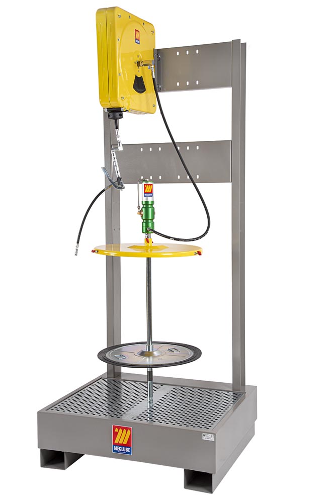 Pneumatische Fettpumpe für Fass  180-220 kg