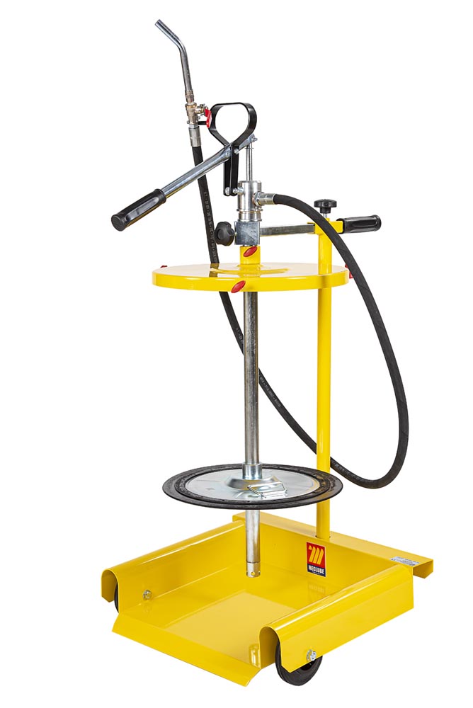 016-1152-C50 Handmatige vetpomp voor vaten van 50-60 kg - verrijdbaar