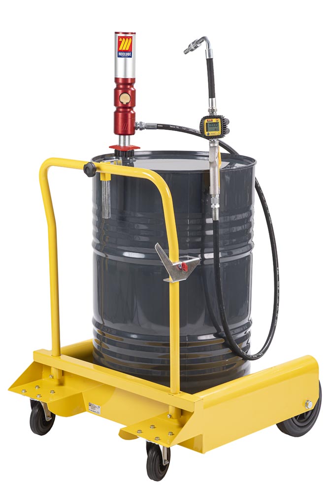 022-1290-000 Verrijdbare oliepompset voor 180/220L vat 28l/min dig. spuit
