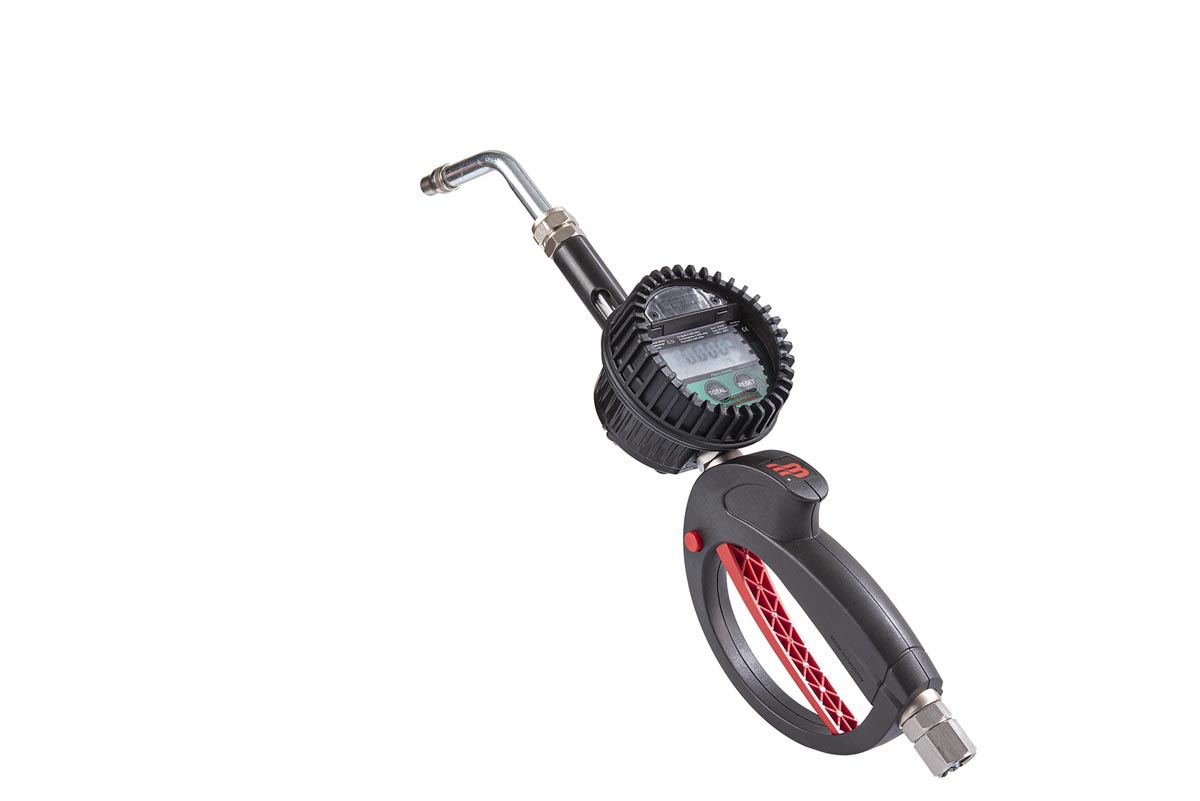 Ölpistole mit digitalem Durchflussmesser