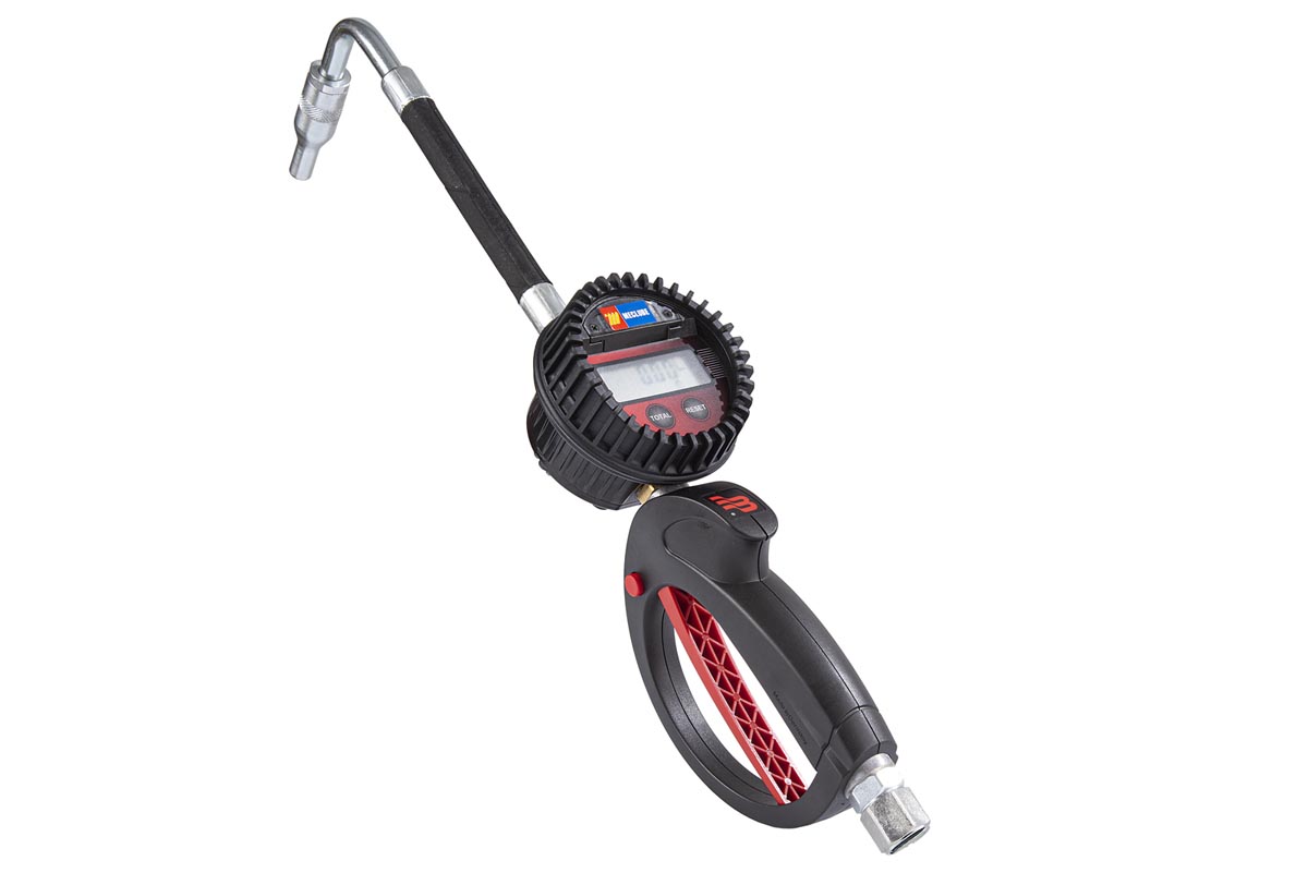 024-1243-C00 Digitaal olie afgiftepistool met flex. tuit  - Ø 14 mm