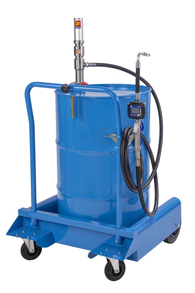 Mobiele pneumatische antivriespomp