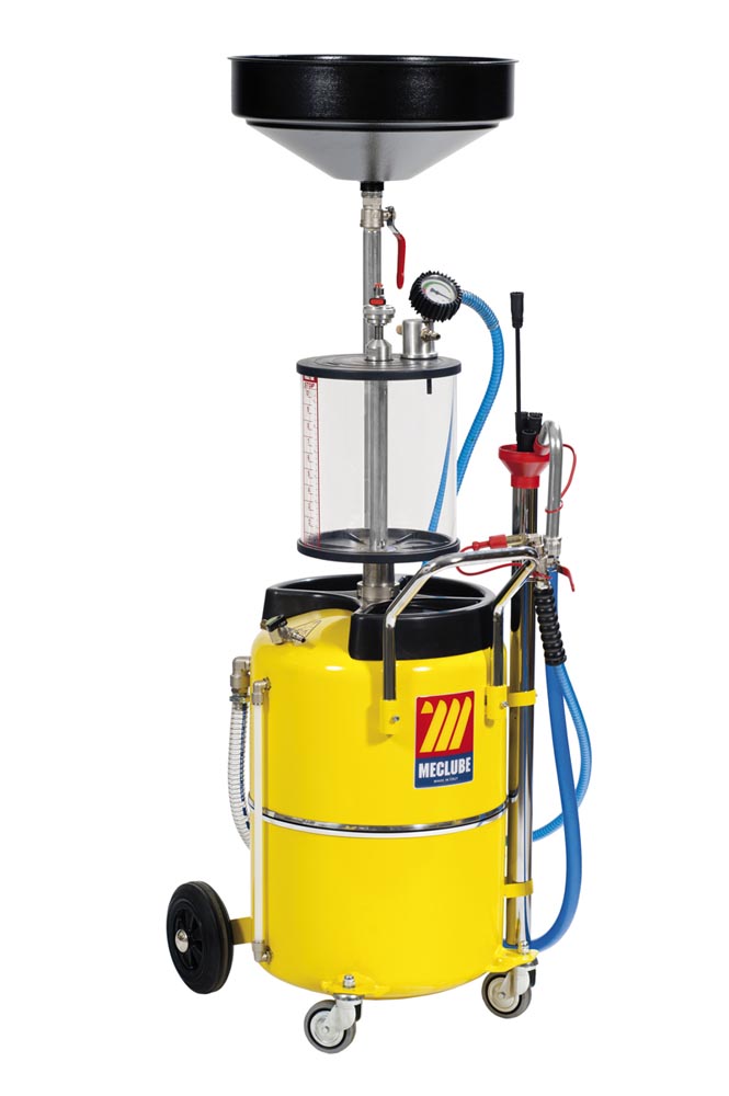 040-1442-000 Opvangtank voor afgewerkte olie 65L pneumatisch + voorkamer