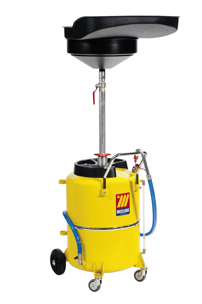 045-1465-000 Opvangtank voor oude-olie 120 L met zwenkbare ABS-trechter