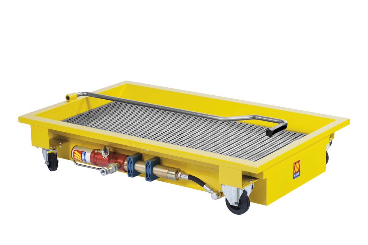 047-1459-GP0 Verrijdbare olie-aftapunit + pomp, 120 liter