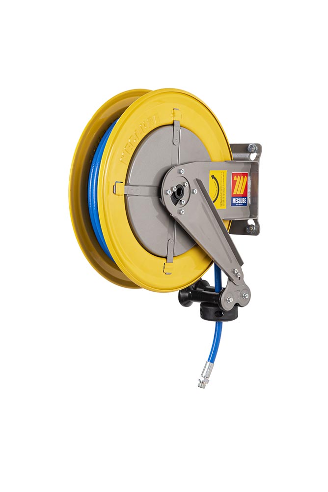070-1201-215 Automatisch haspel voor water en lucht, vast - 15m - Ø8x12