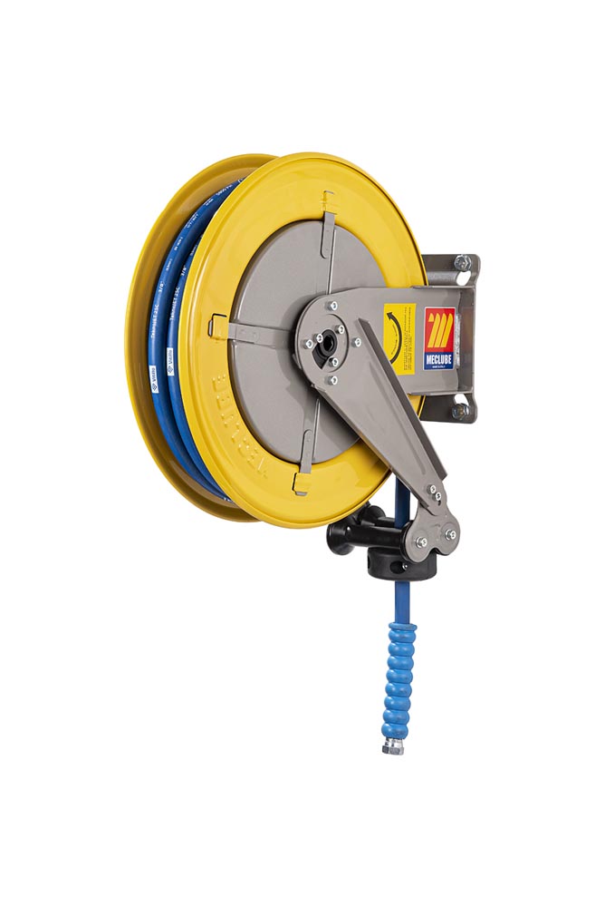 070-1202-410 Automatisch haspel voor water en lucht, vast - 10m - Ø1/2