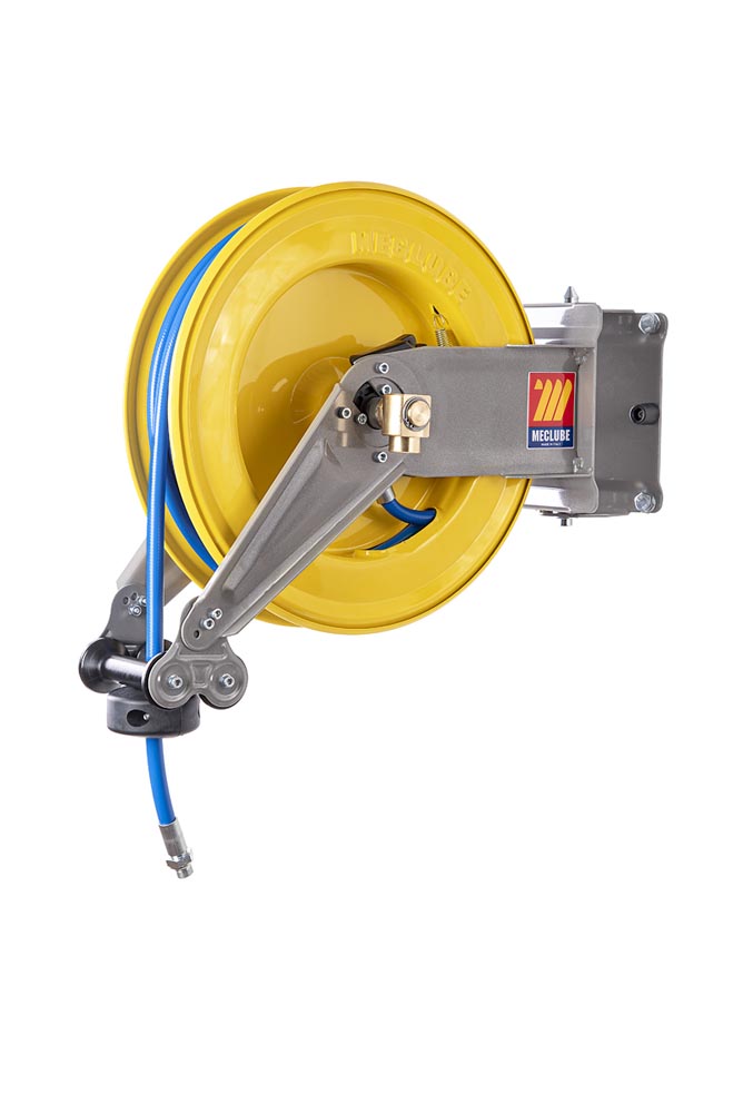 071-1201-315 Autom. haspel voor water en lucht, zwenkbaar - 15m - Ø10x14
