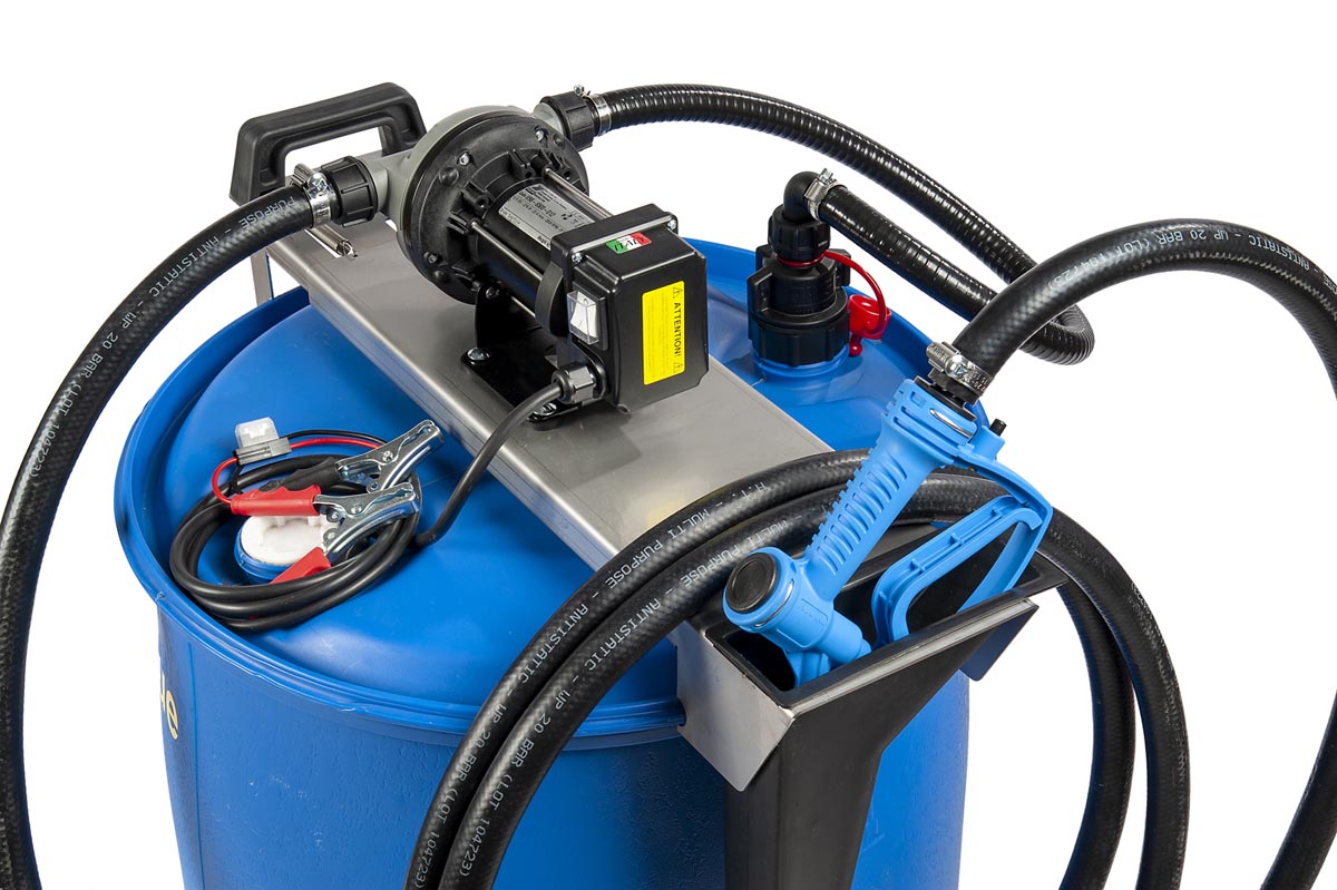 097-5700-012 AdBlue pomp, barrel kit, 12V + handmatig afgiftepistool