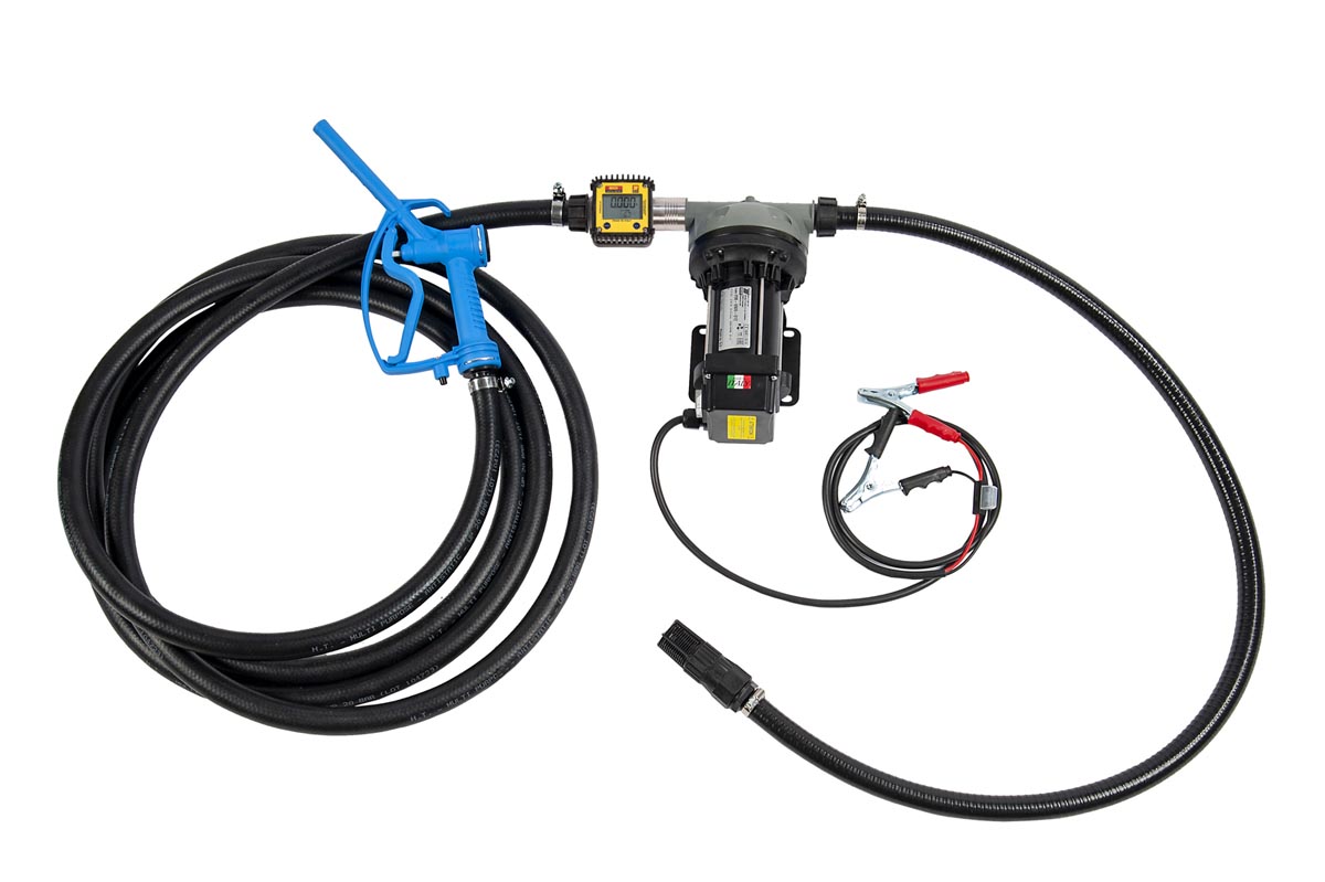 097-5810-012 AdBlue pomp, draagbare kit, 12V - handm. pistool - ltr meter