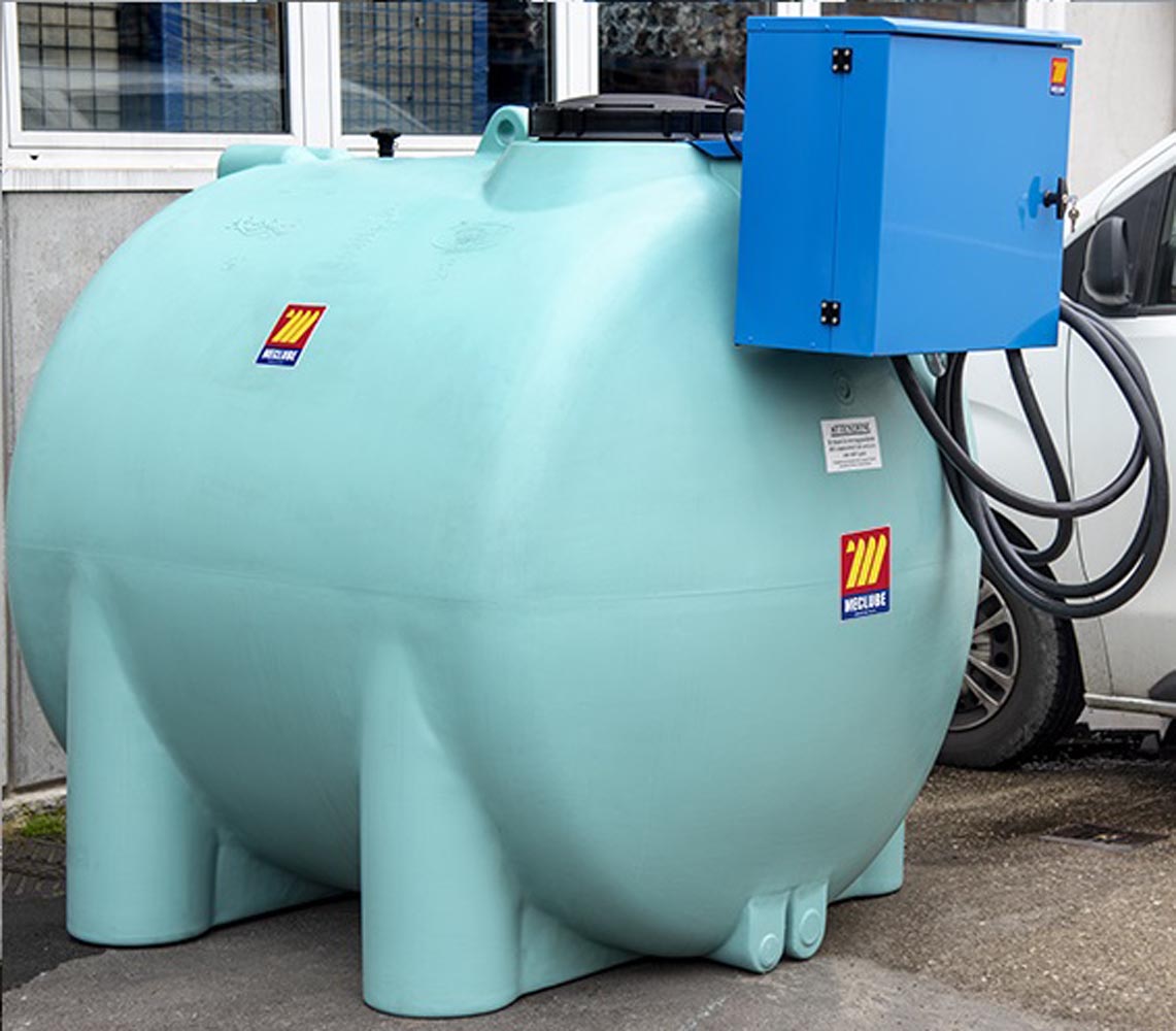 097-9500-230 AdBlue tank 5000L 230V 40l/min autom. pistool en literteller