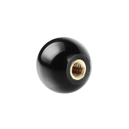 Ball knob DIN 319/E MS Brass