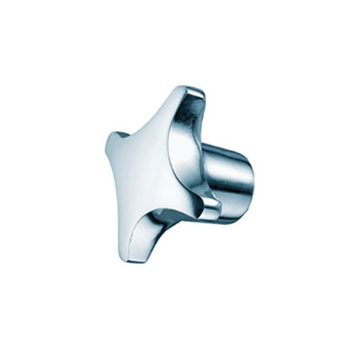 Kruisknop DIN 6335 aluminium