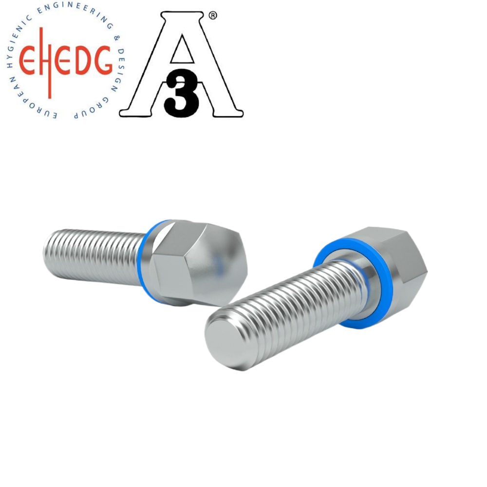 EHEDG hygiënische 3A bout M5 tot M30 RVS
