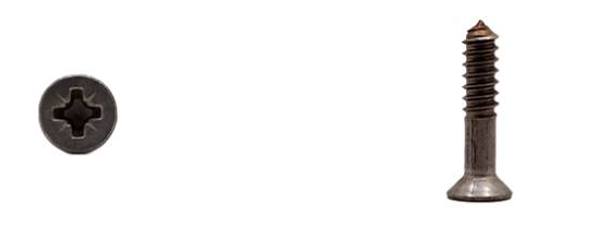 2973001 Schroeven 5x16mm, zak van 50 stuks, staal