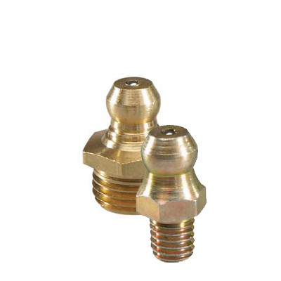 Hydraulic grease nipple HR (H1) Brass DIN 71412