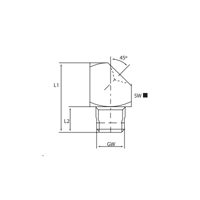 Flush Type greasenipple type K (D2) DIN 3405 detail 2