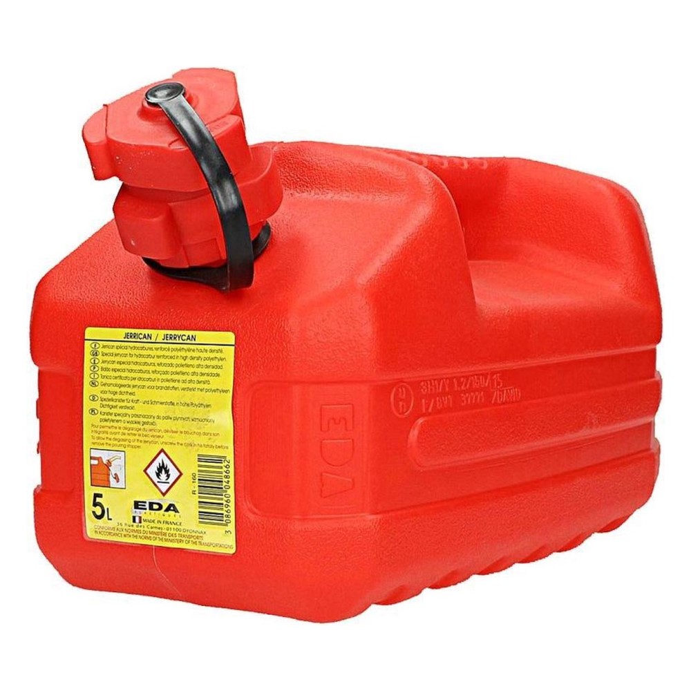 7510160 Benzine Jerrycan,   5 liter, Rood