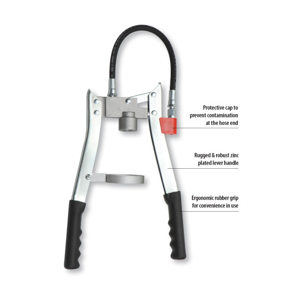 Double lever grease gun G83F
