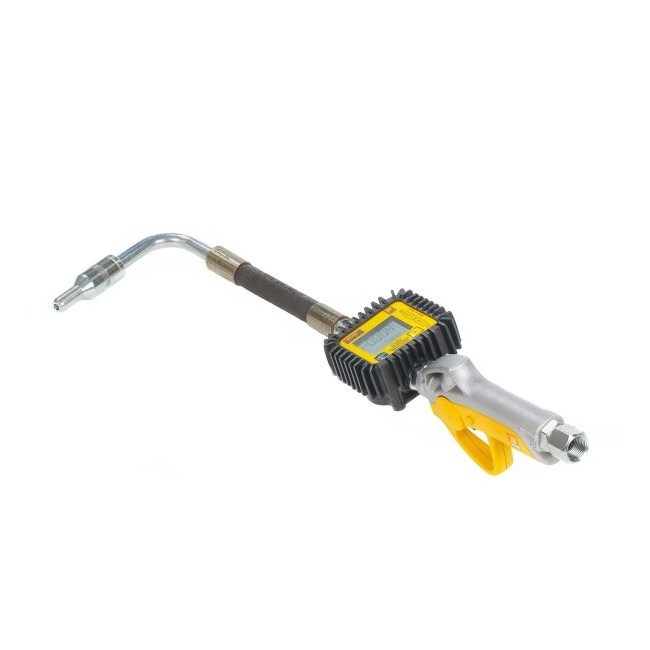 Ölpistole mit digitalem Durchflussmesser