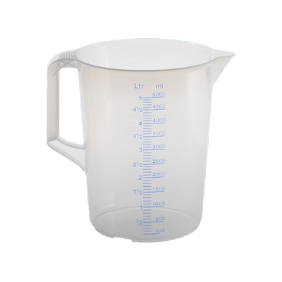 Measuring cup transparent