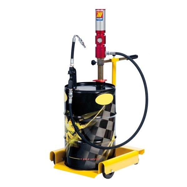 Pneumatic oil pump sets mobile